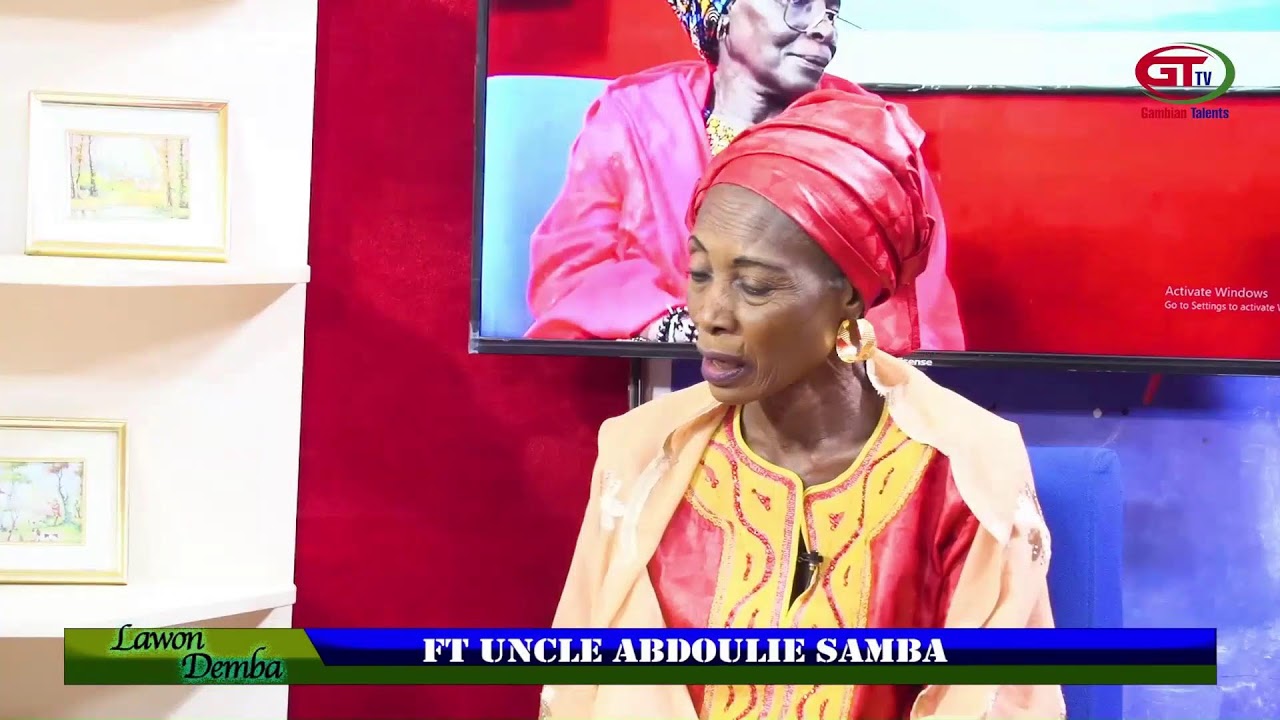 LAWON DEMBA WITH AUNTY HADDY NJIE FT UNCLE ABDOULIE SAMBA
