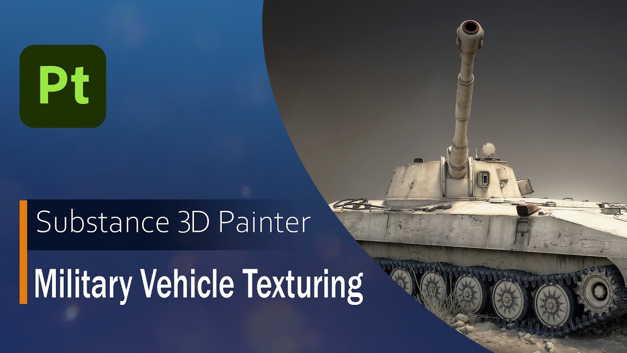 Military Vehicle Texturing | Adobe Substance 3D Painter