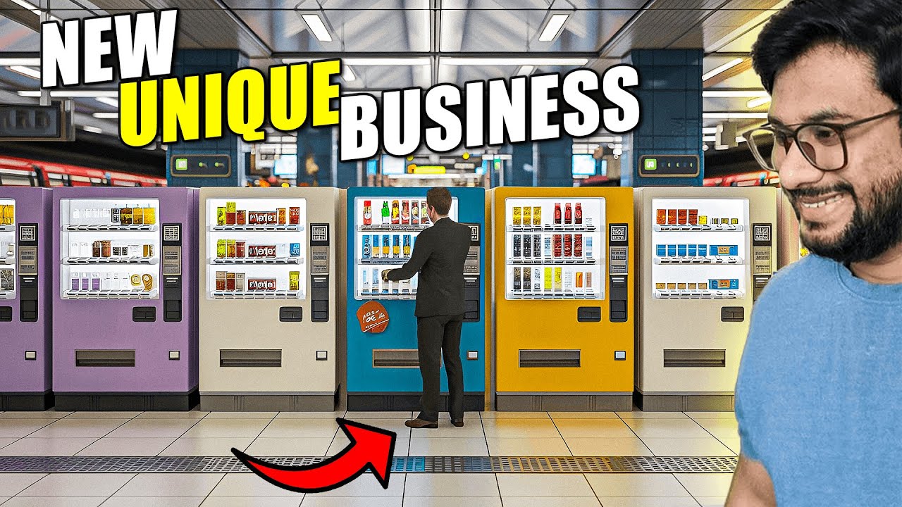 I STARTED NEW PASSIVE INCOME BUSINESS - Vending Machine Business