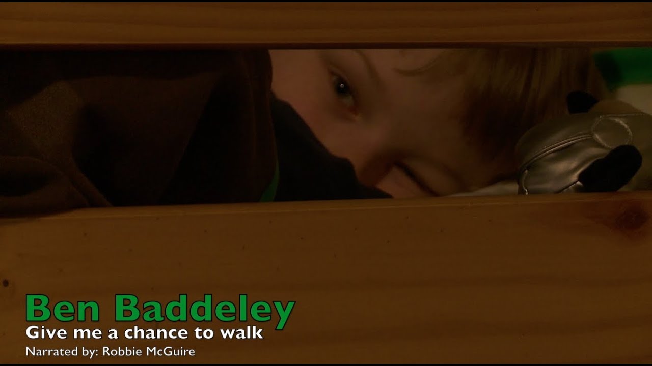 Ben Baddeley: Give me a chance to walk