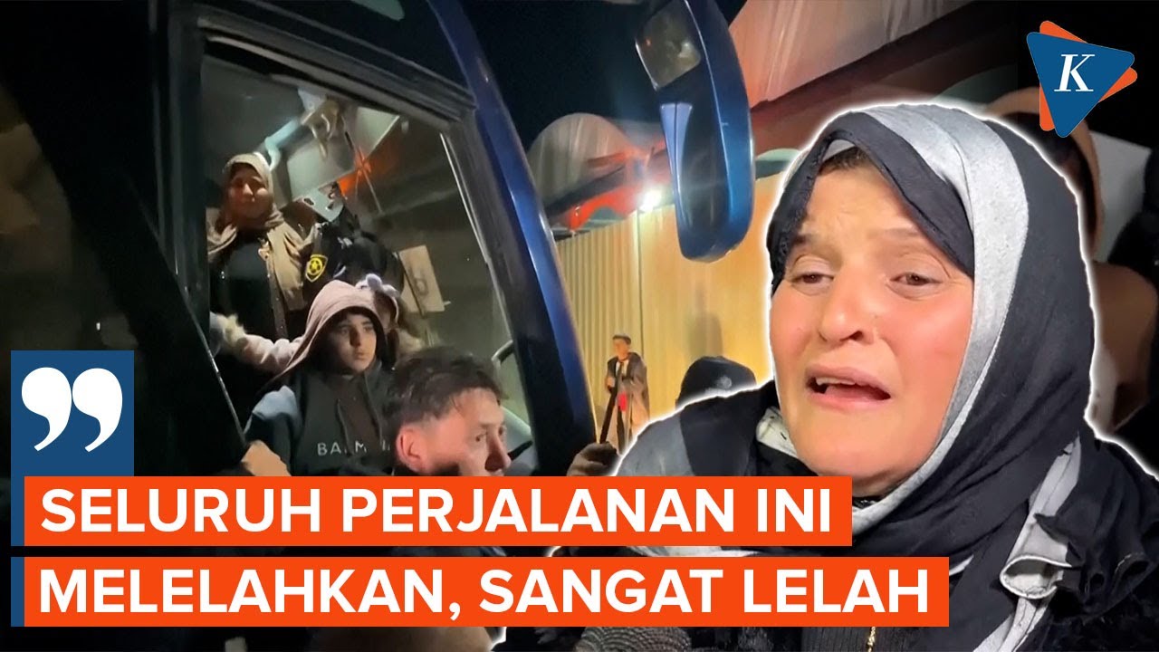 Pulang ke Gaza Setelah Perlintasan Rafah Dibuka, Warga Palestina: Sangat Melelahkan