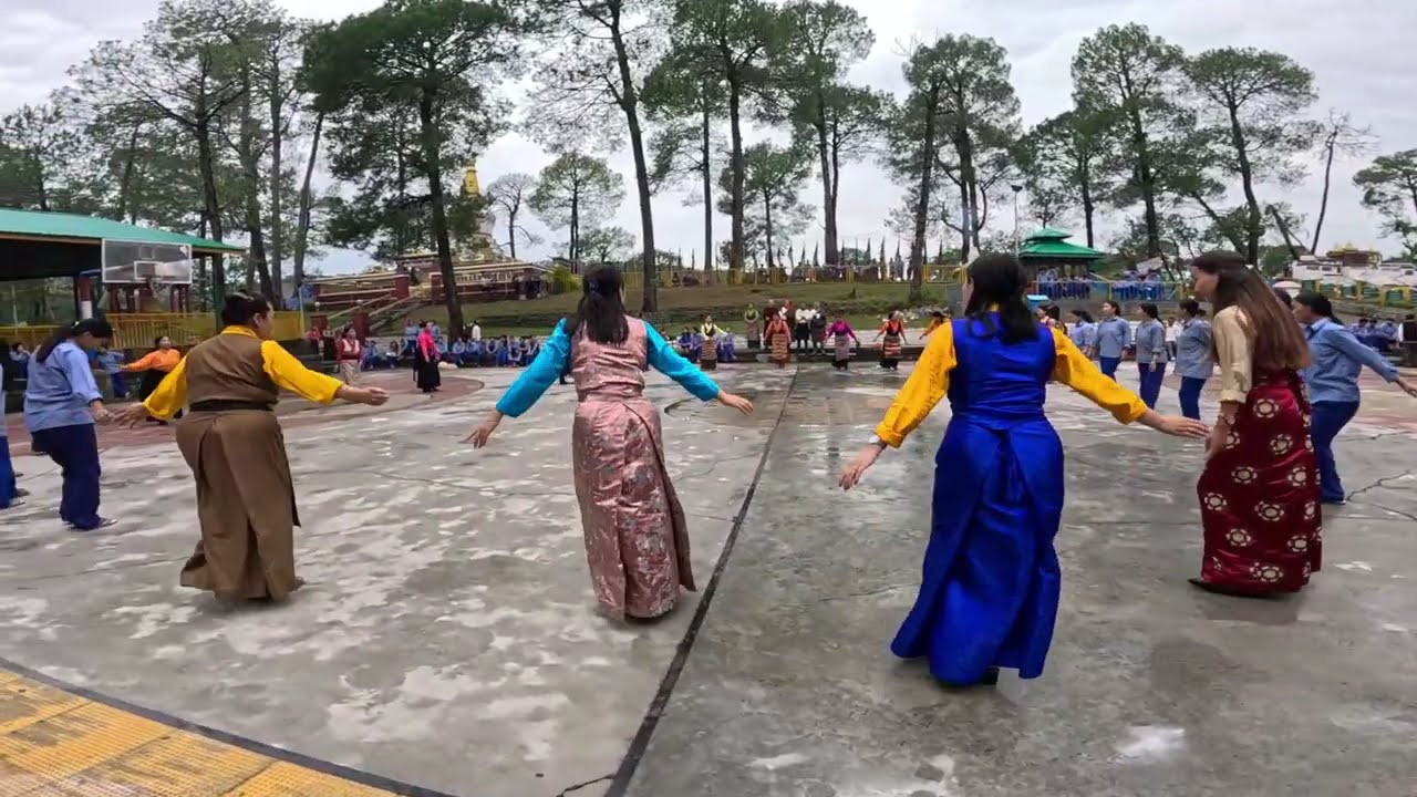 Celebrating His holiness 89 birthday with prayers and Gorshay dance