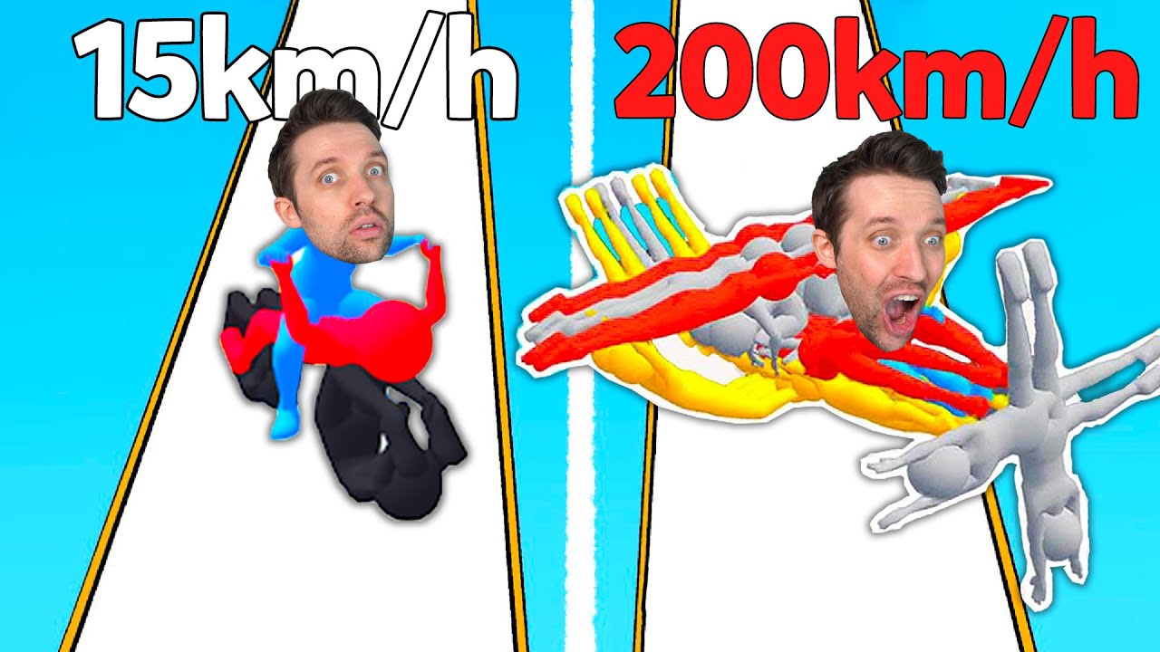 Ich FAHRE 200km/h MIT MENSCHEN in Human Vehicle 3D