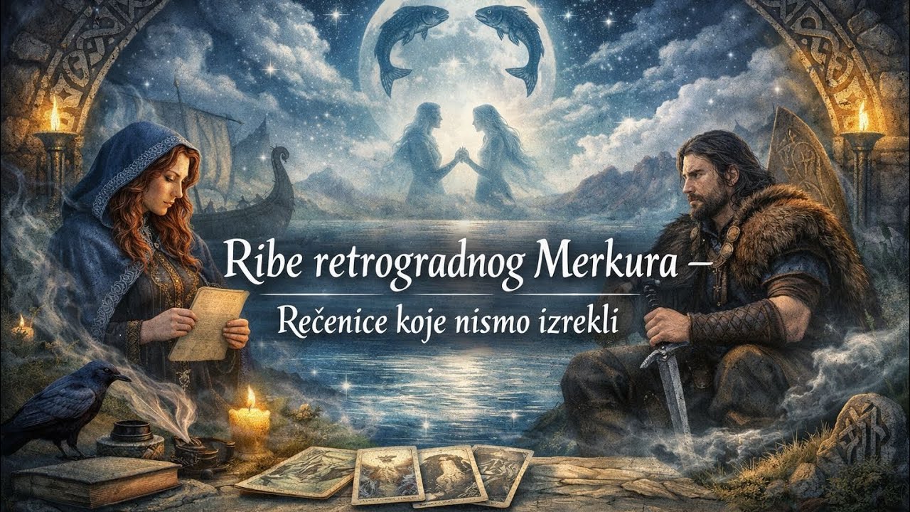 •♓retrogradnog Merkura - Rečenice koje nismo izrekli• {💌LJUBAVNO TAROT čitanje}  Autorski dek•🃏