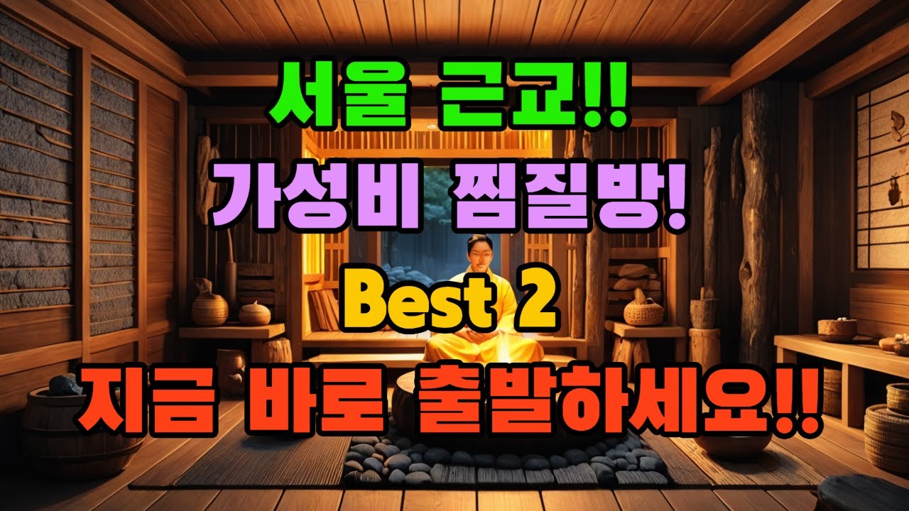 서울 근교 가성비 찜질방 Best 2