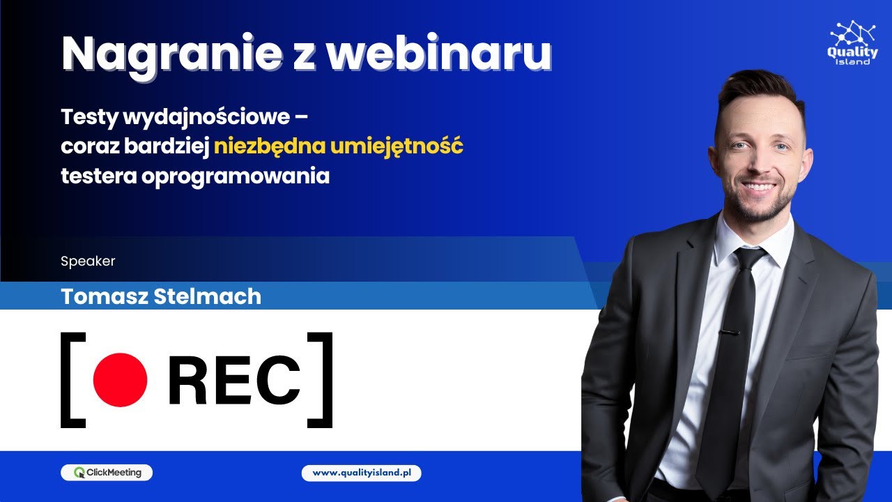 Testy wydajnościowe coraz bardziej niezbędna umiejętność testera oprogramowania.