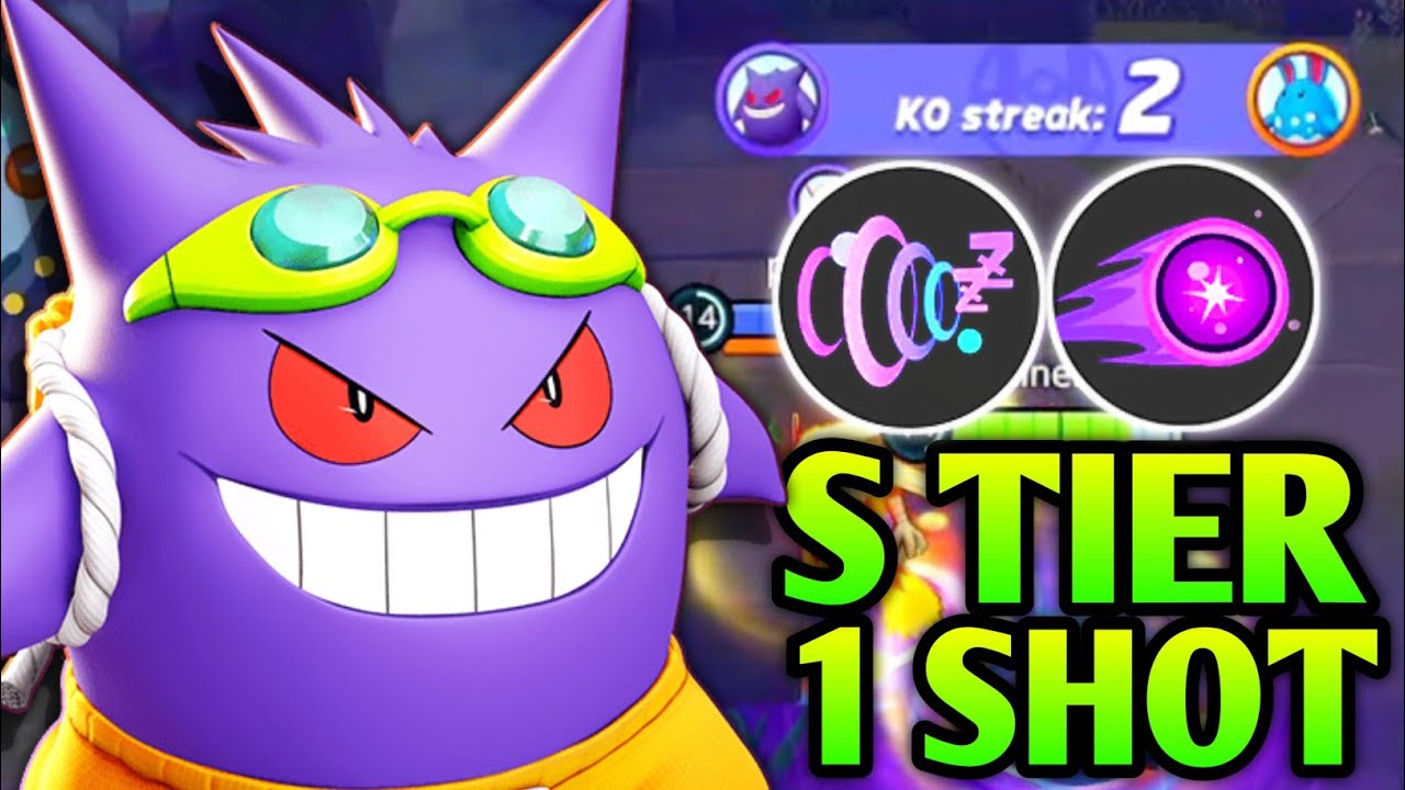 This Speedster Is The All Time Best One Shotter Called Gengar 😈 Pokemon Unite