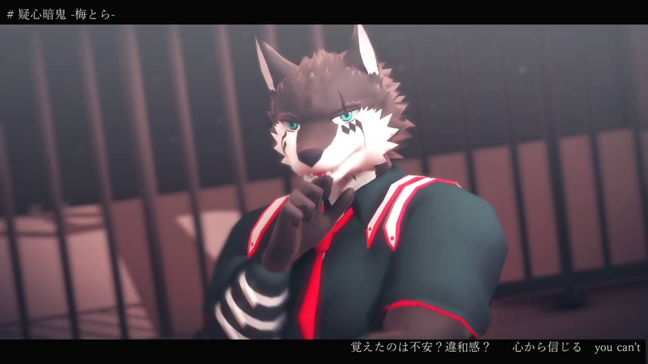 【MMDモデル配布】疑心暗鬼【Darky Ryu [ダーキ竜]】