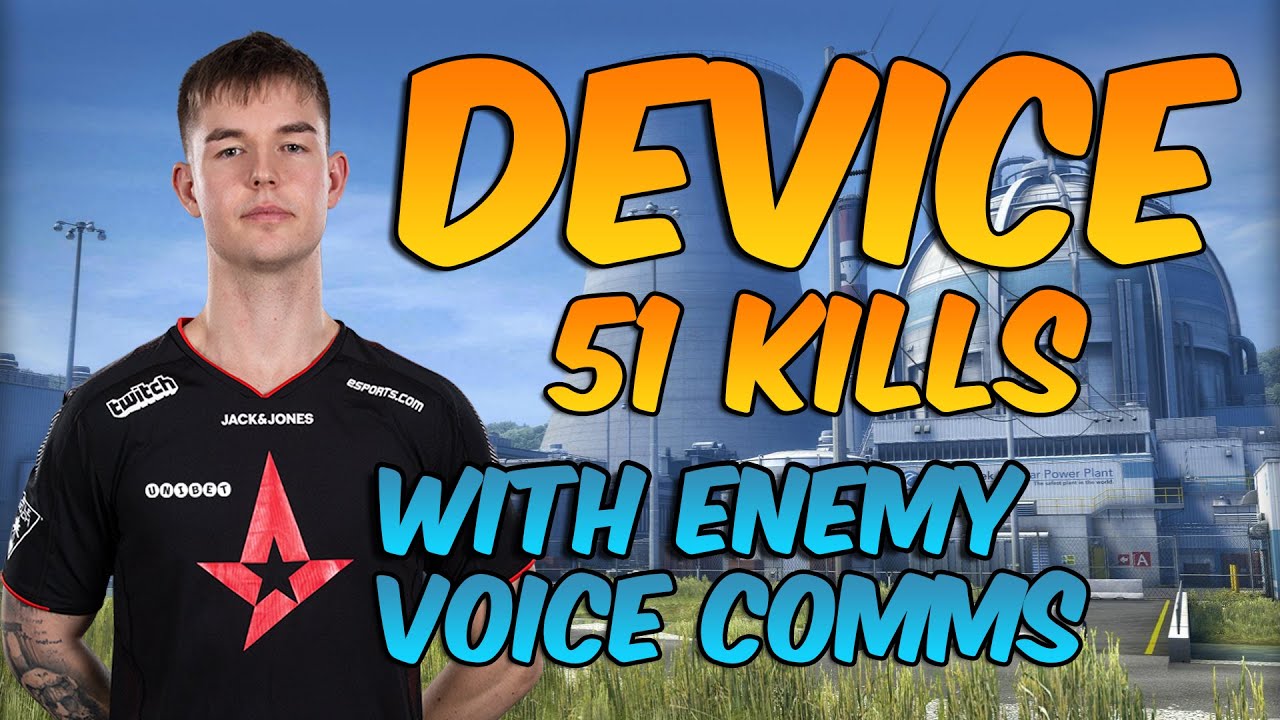 device 51 Kills POV on Nuke Highlights (With Enemy Voice Comms) FPL CS:GO