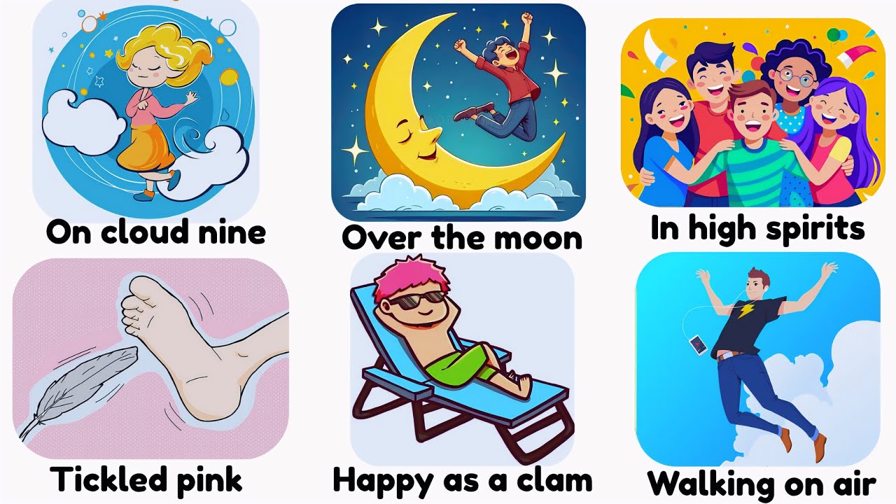 Stop Saying &lsquo;I&rsquo;m Happy&rsquo;! 😄 10 Idioms to Sound Fluent & Native FAST