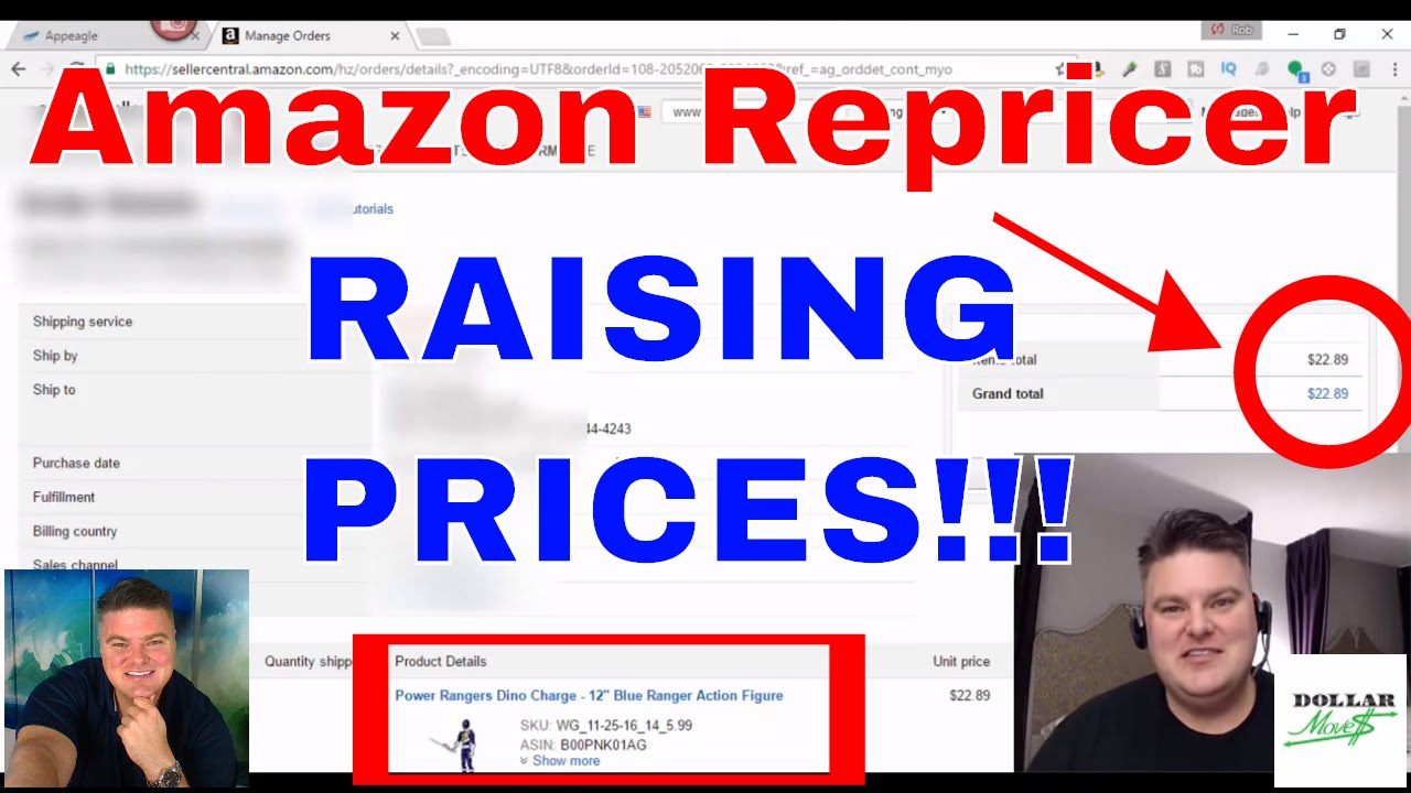 Amazon FBA Repricer RAISING Prices DEMO/PROOF! | AppEagle Repricing Solution For FBA Sellers!