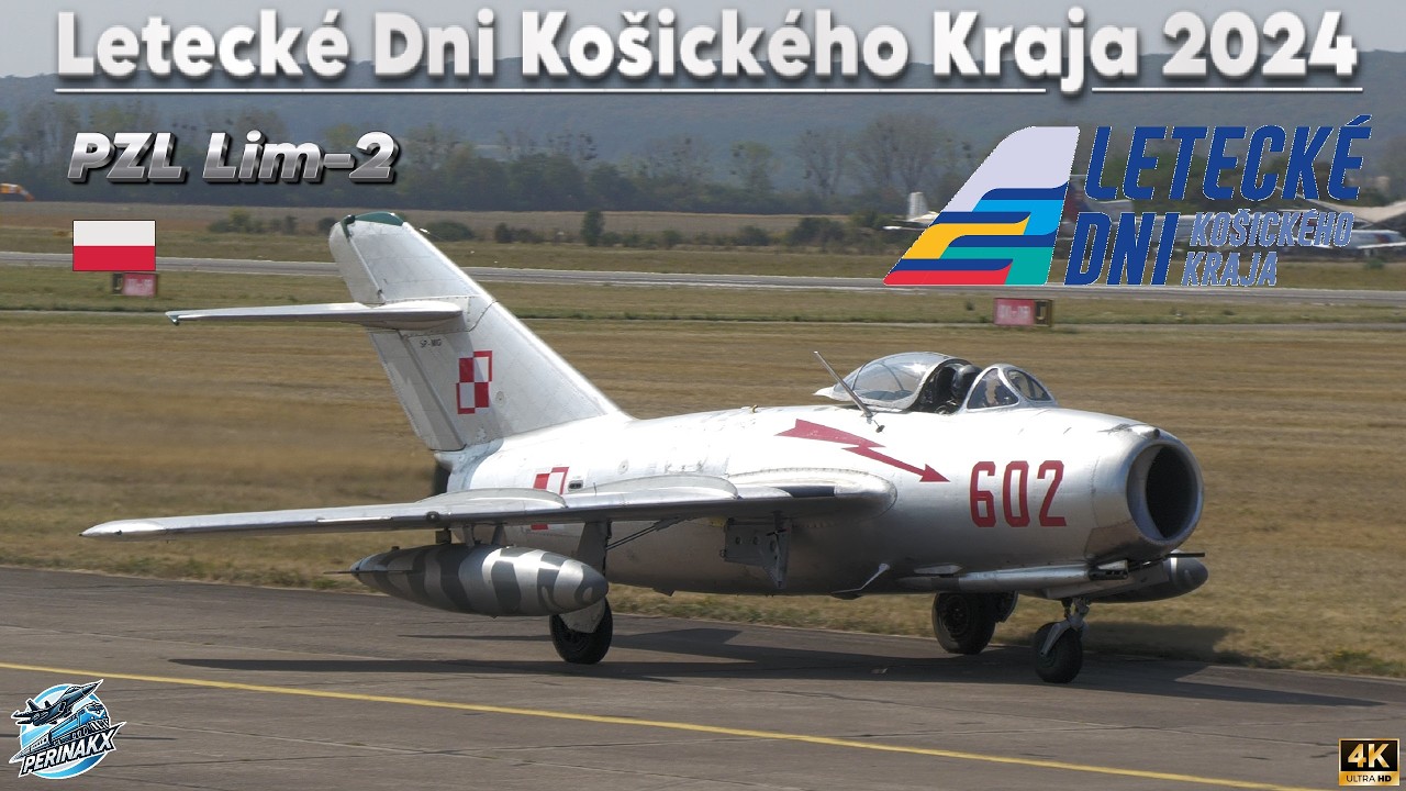 PZL Lim-2 ▲ Fundacja Eskadra 🇵🇱 ▲ Letecké Dni Košického Kraja 2024