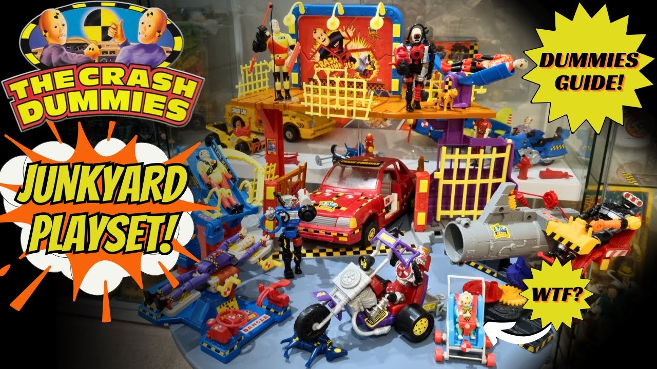 Обзор невероятного игрового набора «Crash Dummies Junkyard» и путеводитель по линейке игрушек Tyc...