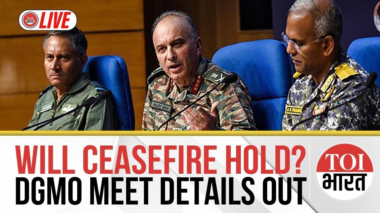 LIVE: India-Pakistan DGMO Talks: Army, IAF, Navy Briefing Hours Before Discussion | Op Sindoor