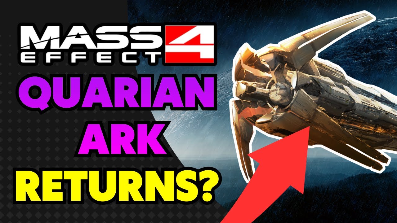 Mass Effect 4 - The Missing Quarian ARK in Andromeda Returns in the next game?