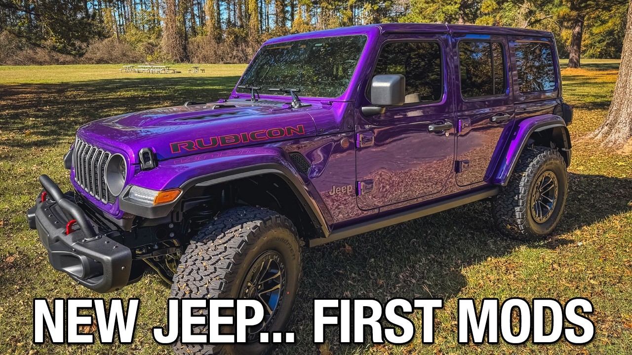 New Jeep...First Mods - These are the first mods we do to any Jeep