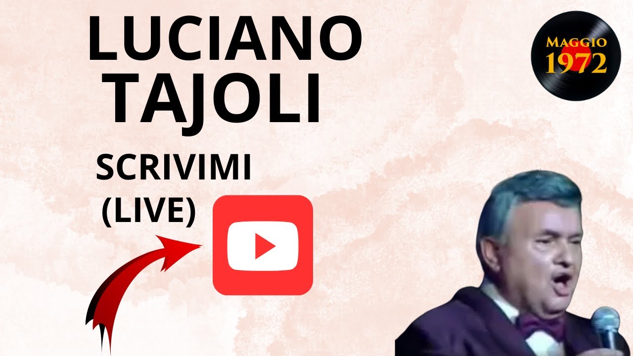 Scrivimi - The Tragic Life of Luciano Tajoli: A Maestro's Heartbreak