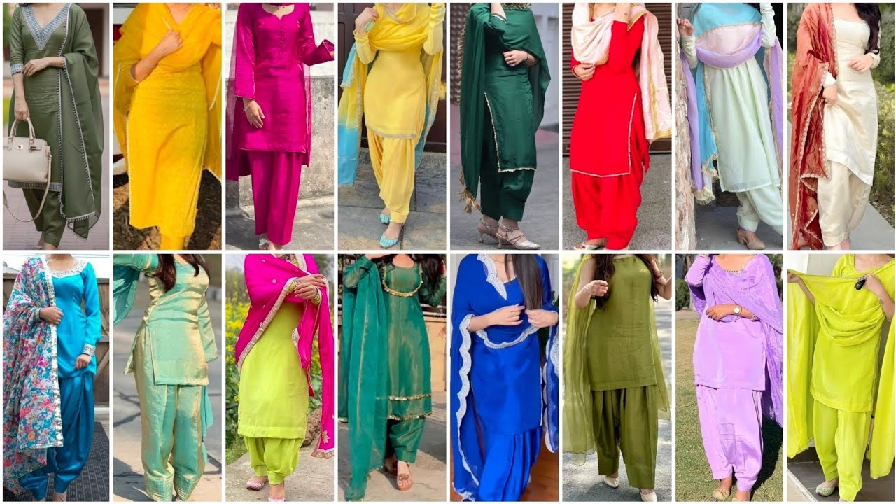 Beautiful Plain Punjabi Suit Ideas for Daily & Festive Wear 2026