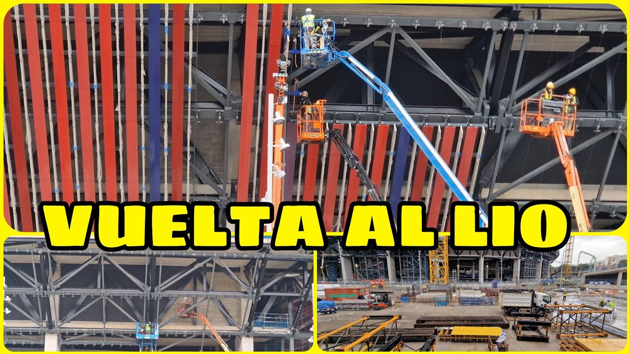 🔴OBRAS CAMP NOU (15 de Diciembre)⚠️Lamas y Lamas