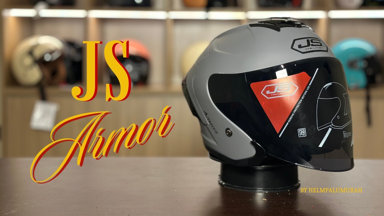 REVIEW LENGKAP HELM 200 RIBUAN - JS ARMOR