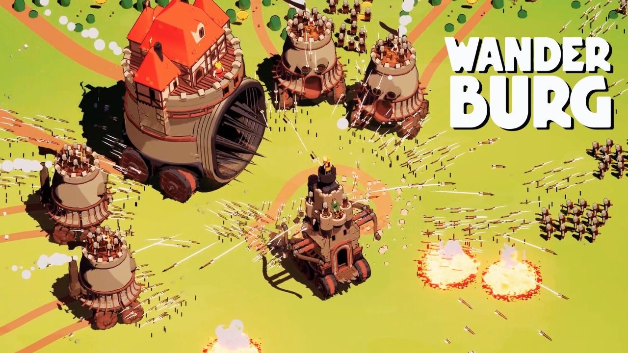 Insane Mobile Boss Castles Try to Eat Me for Dinner! | Wanderburg | Steam Demo
