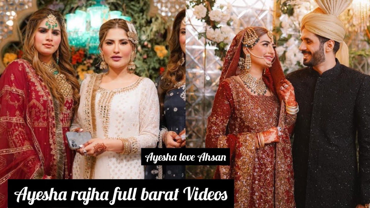 Ayesha and Ahsan barat day || Ayesha Weds Ahsan 2022 || couples goals wedding ideas fashionholic