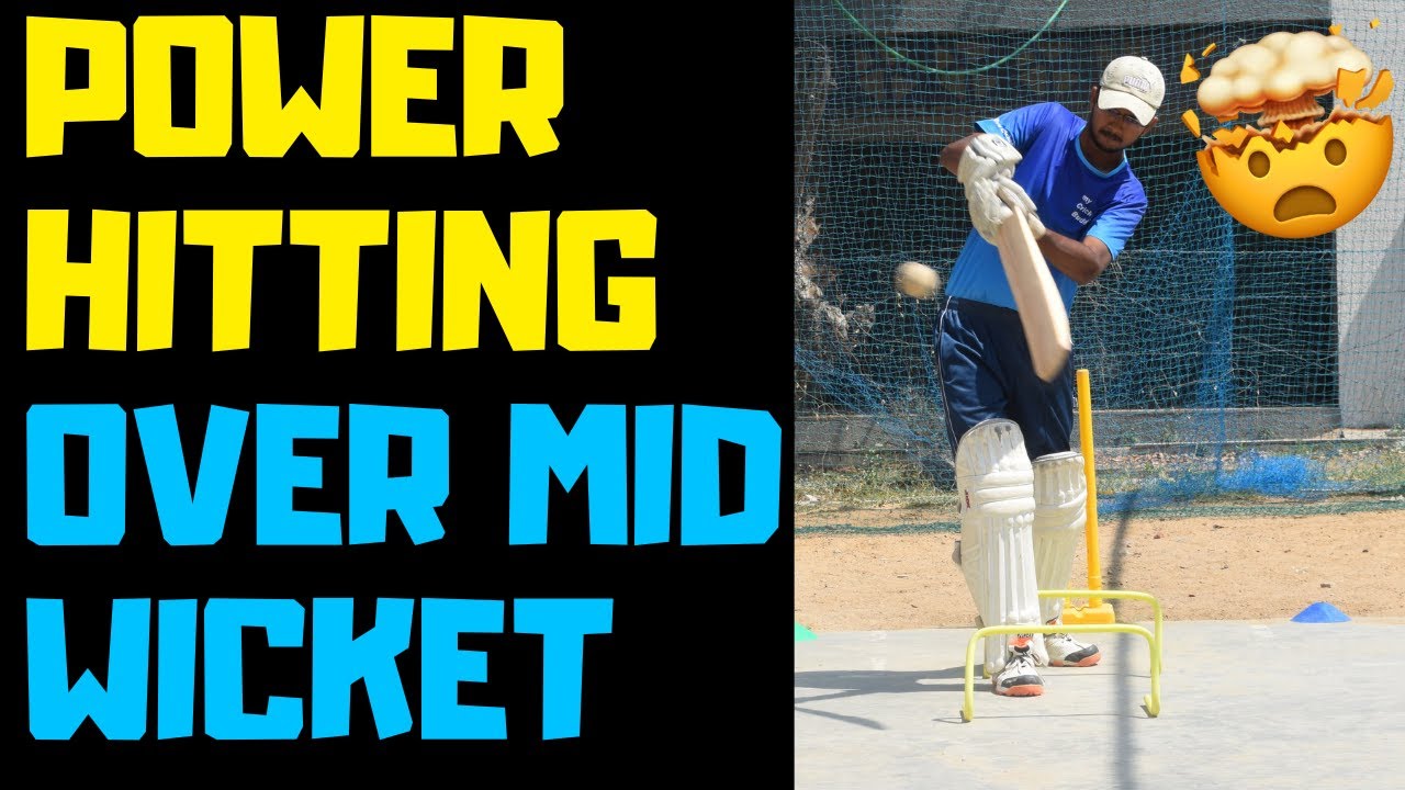 Advance Level of power hitting over Mid wicket and Deep square leg?