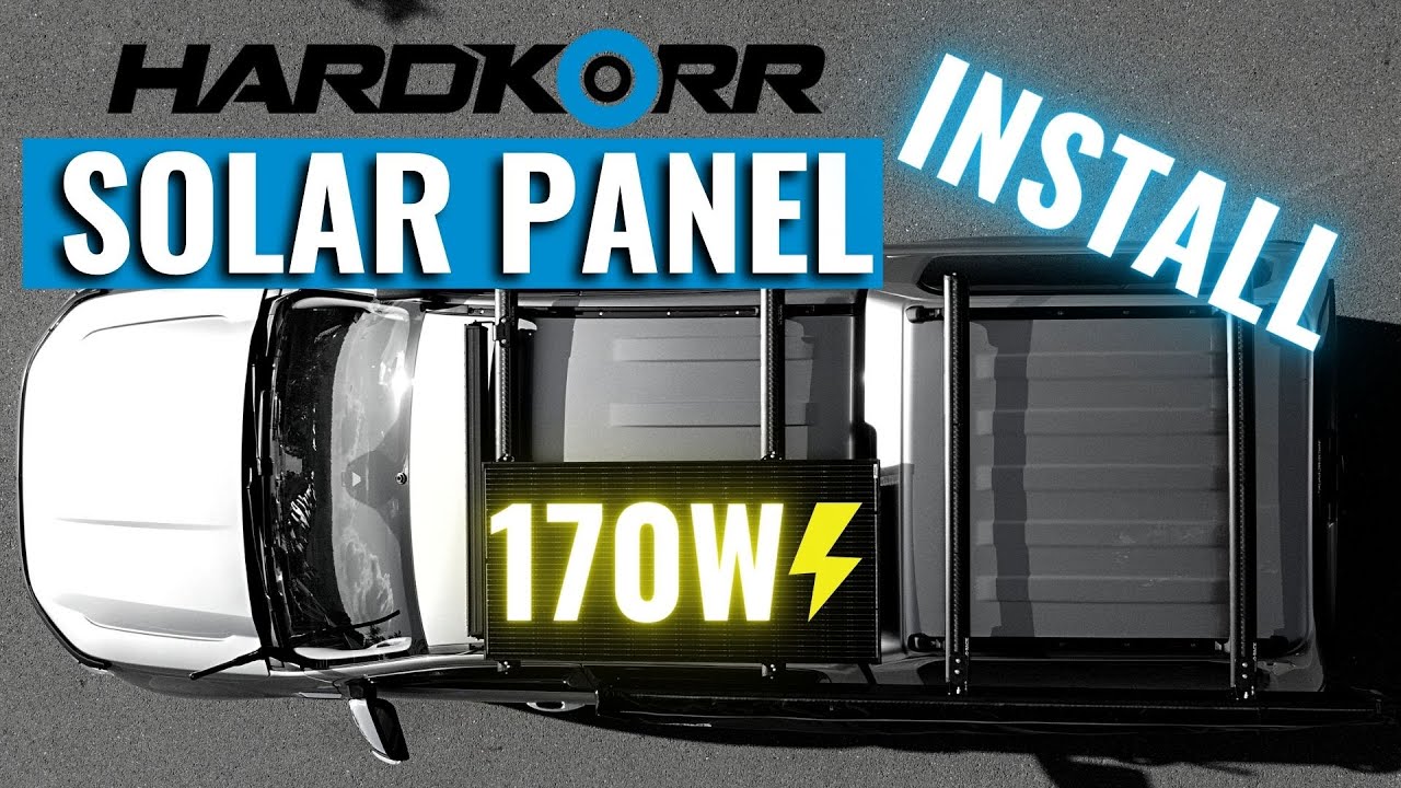 HARDKORR Solar Panel Install || Ford Ranger