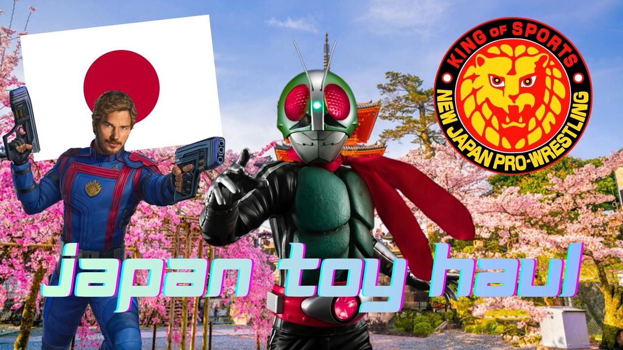 Japan is insane for collectors!  Japan toy haul...