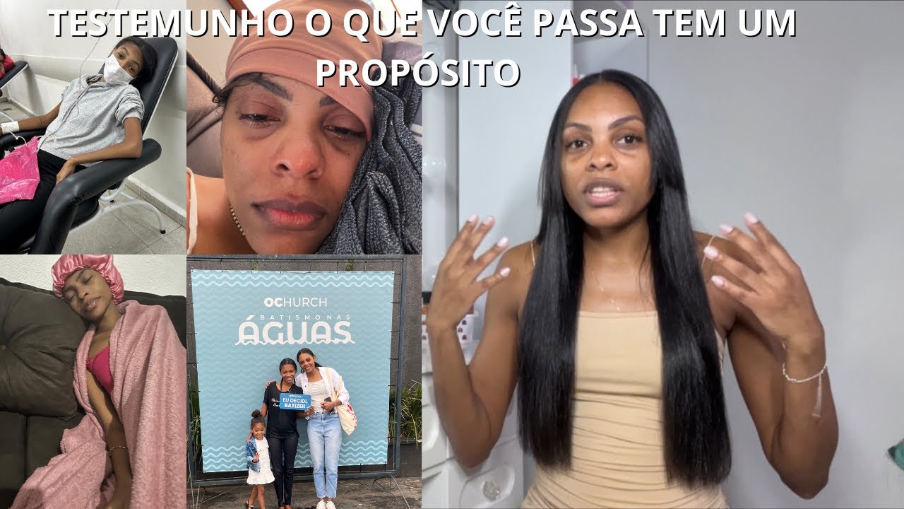 TESTEMUNHO O QUE VOCÊ PASSA TEM UM PROPÓSITO 