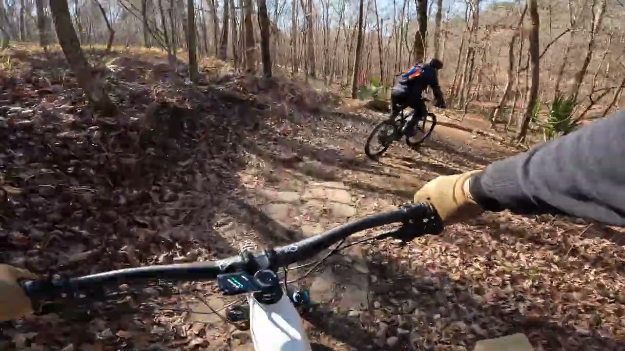 Standingboy trails Georgia on gasgas 2.0