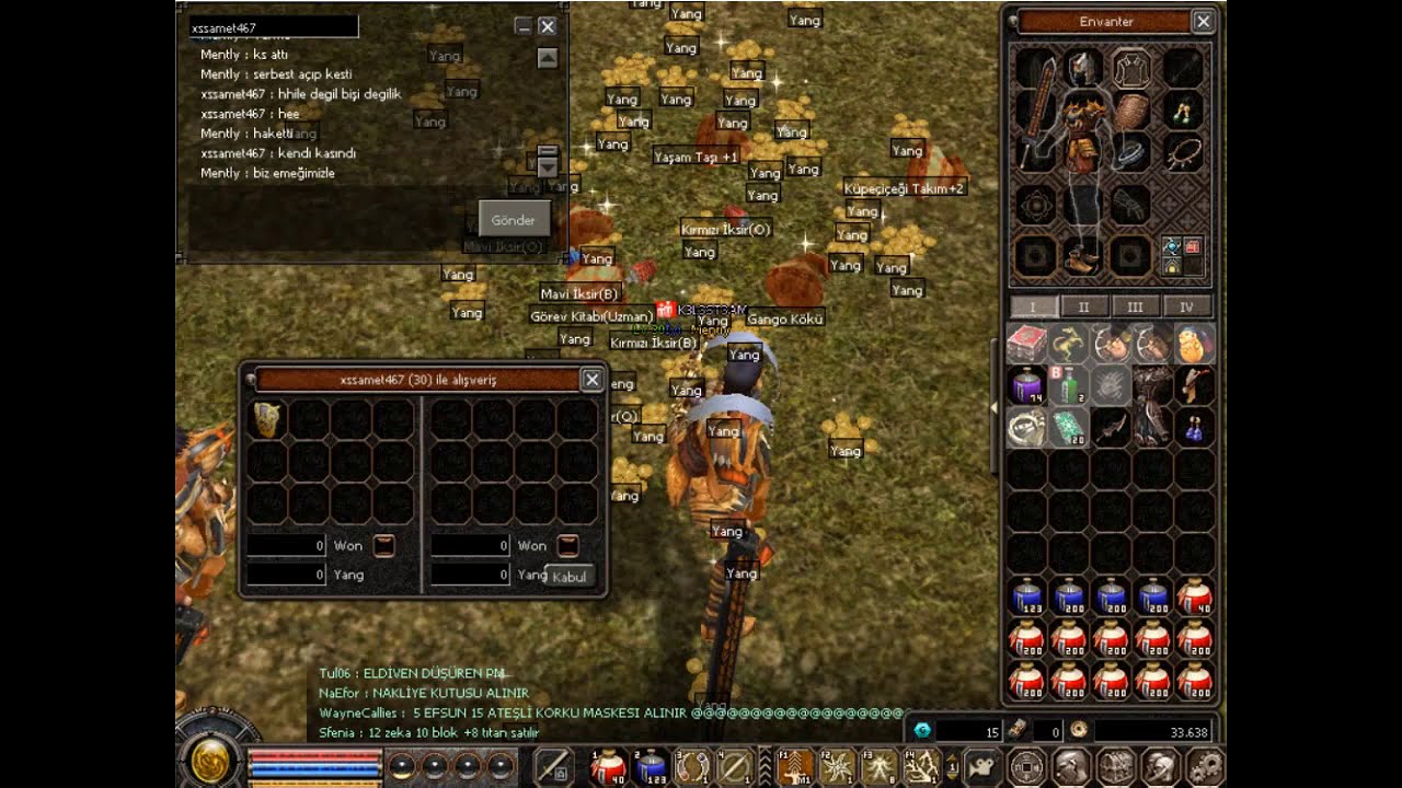 Serbest Açıp İtemini Düşüren Adam - Metin2 TR Marmara