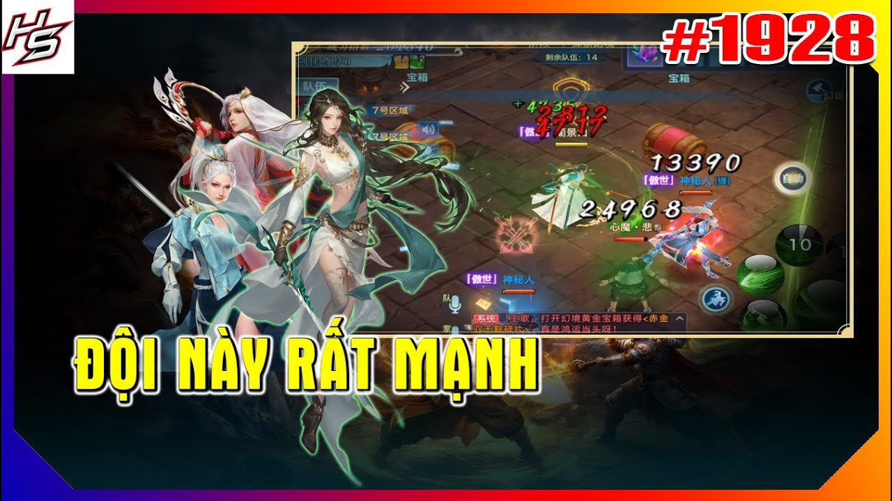 #1928 TÂM MA ẢO CẢNH - ĐỘI NÀY RẤT MẠNH ... MÀ MẠNH AI NẤY CHẠY | Thiên Nhai TV