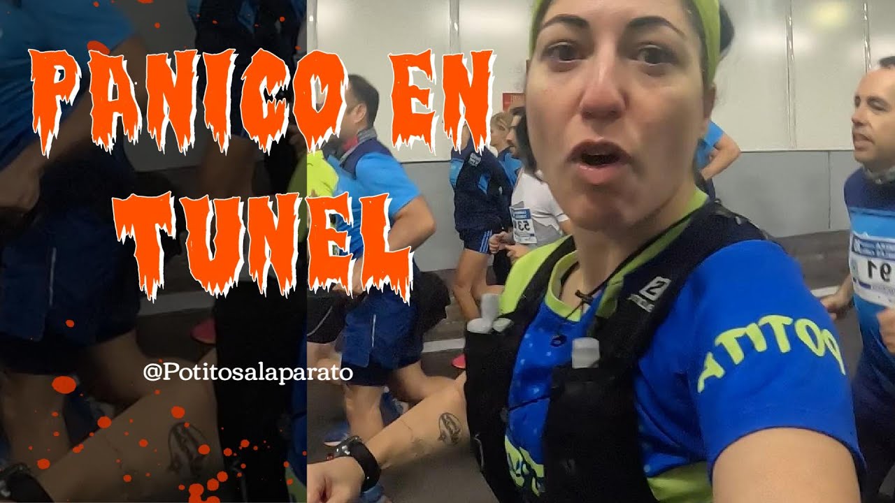 &iexcl;PAN|CO! en el TUNEL | CARRERA de los TUNELES de MADRID