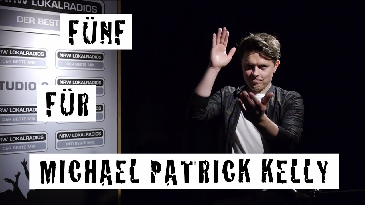 Fünf für Michael Patrick Kelly - das Interview ohne Fragen