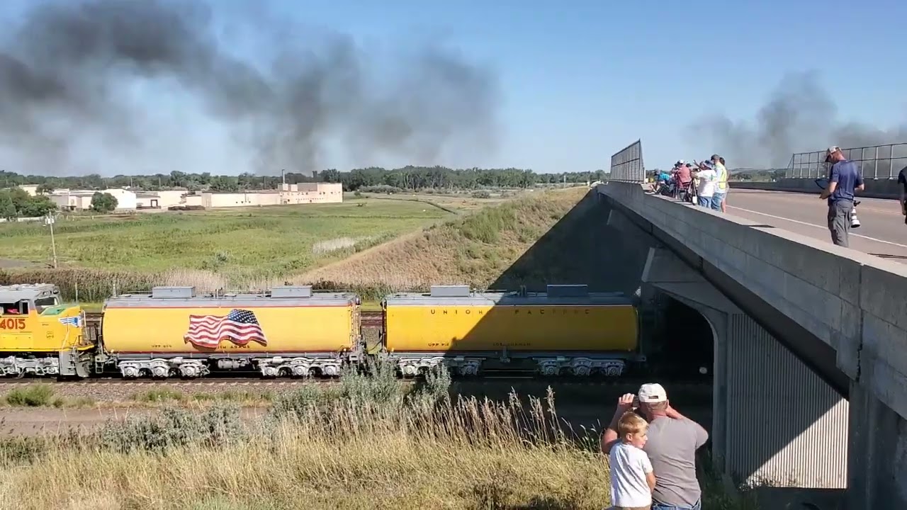 UNION PACIFIC BIG BOY TRAINCHASE NORTH PLATTE-GRAND ISLAND,NE 9-1-24