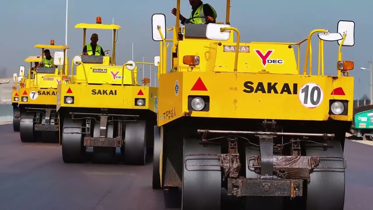 بالفيديو | أستمرار الأعمال في مشروع مدخل بغداد موصل وبنسب انجاز متقدمة.