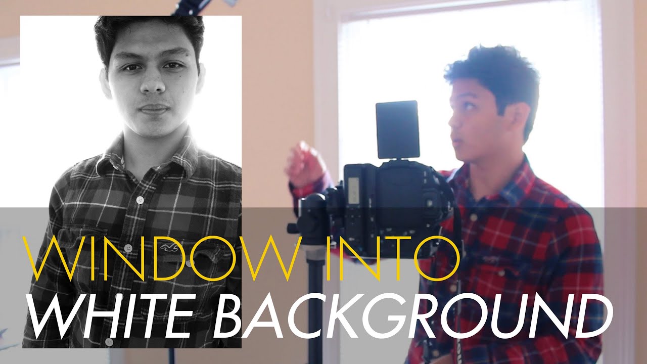 Use your Window as a White Backdrop - Off-Camera Flash/Strobist Photography Tutorial - CamCrunch