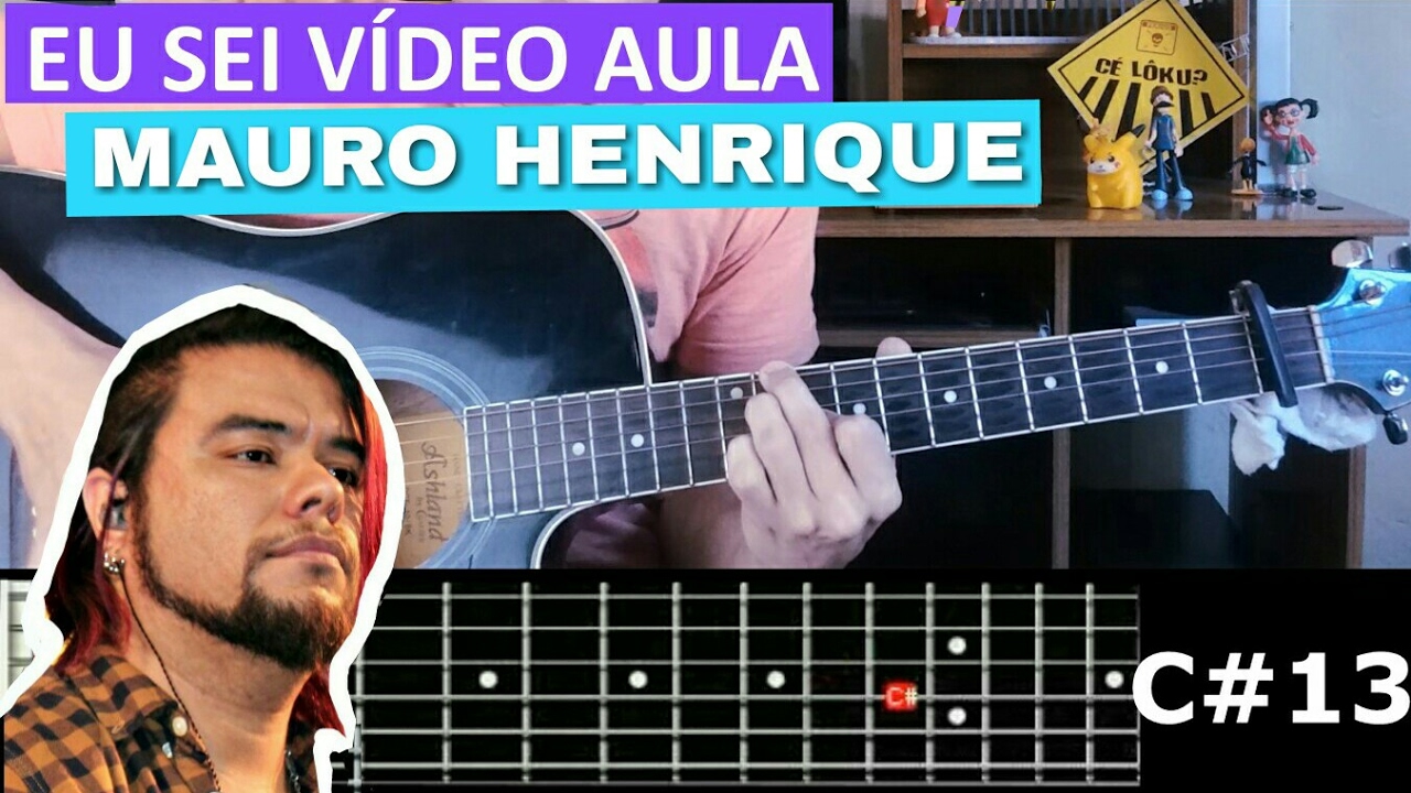 VÍDEO AULA EU SEI MAURO HENRIQUE DJ PV VERSÃO ACUSTICA (TUTORIAL COMPLETO) CONCURSO EU SEI