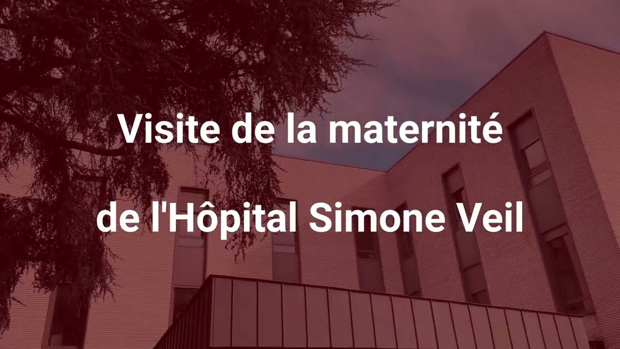 Visite de la maternité de l'Hôpital Simone Veil