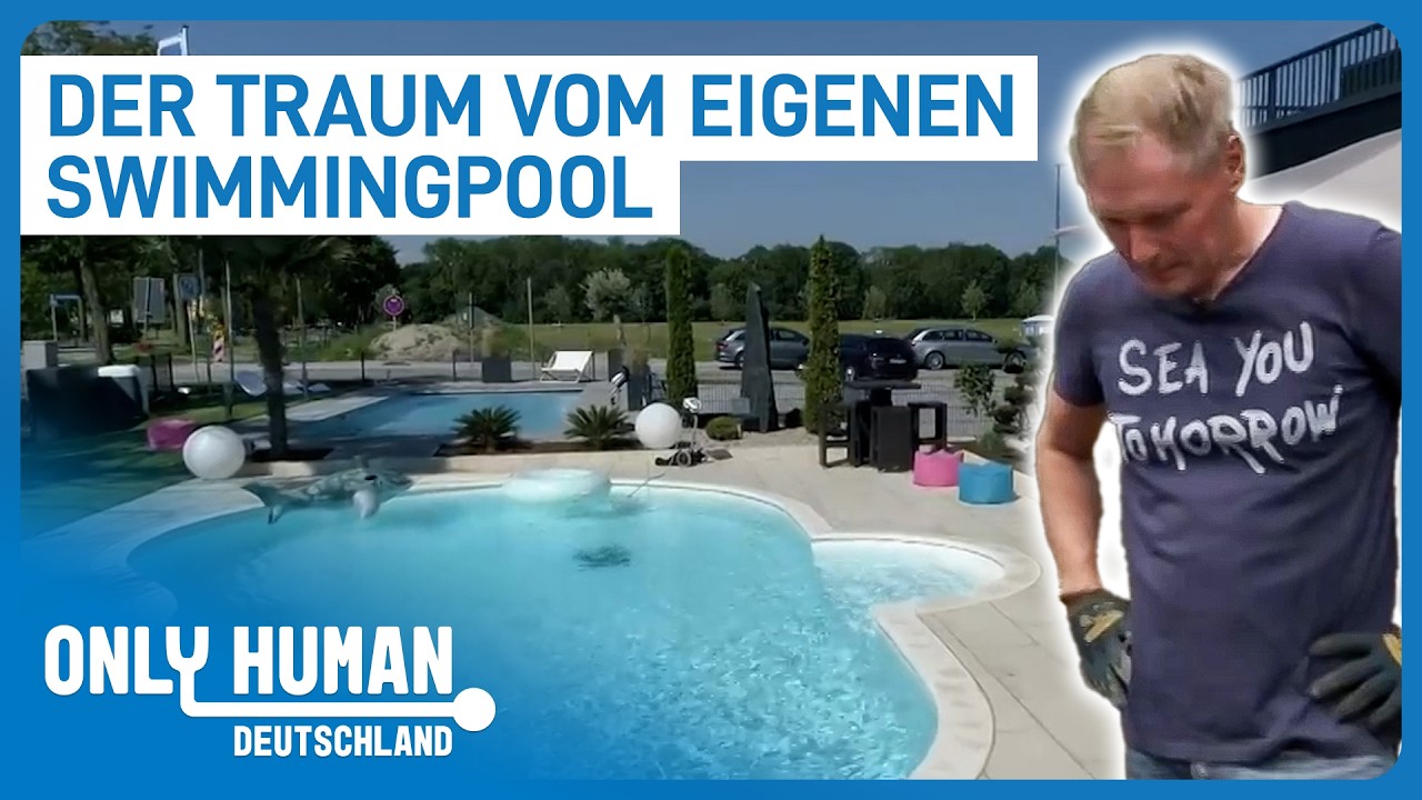 Mega-Hype in Deutschland: Swimmingpools selber bauen