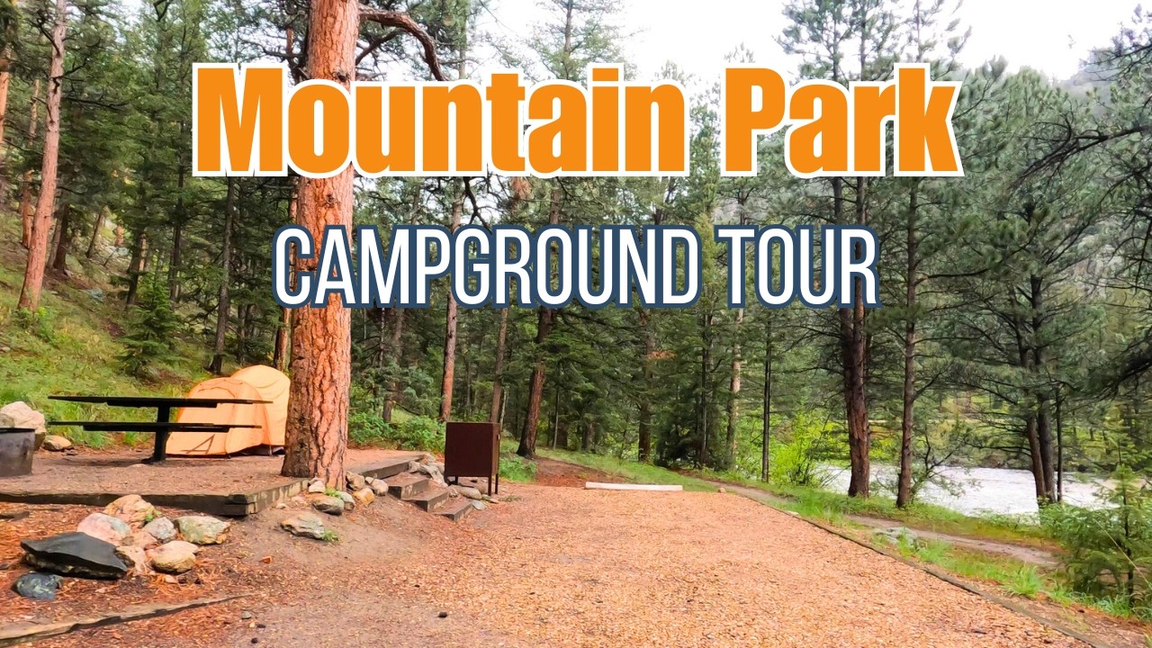 Экскурсия по кемпингу Mountain Park: 55 мест (электрические и с подогревом) / река Кэш-ла-Пудр