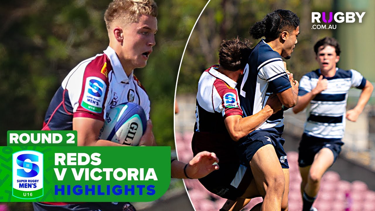 Лучшие моменты матча &laquo;Квинсленд Редс&raquo; &mdash; &laquo;Регби Виктория&raquo; | Раунд 2 | Суперрегби U16