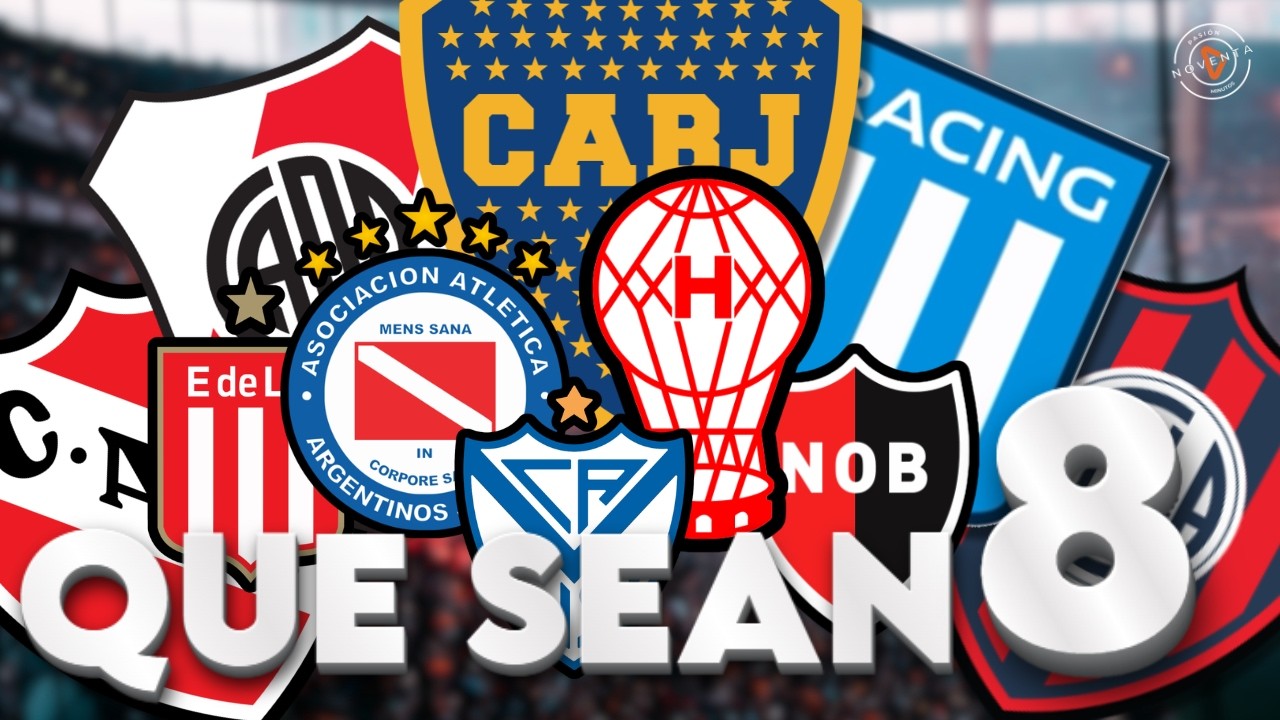 LOS 8 MÁS GRANDES DEL FÚTBOL ARGENTINO