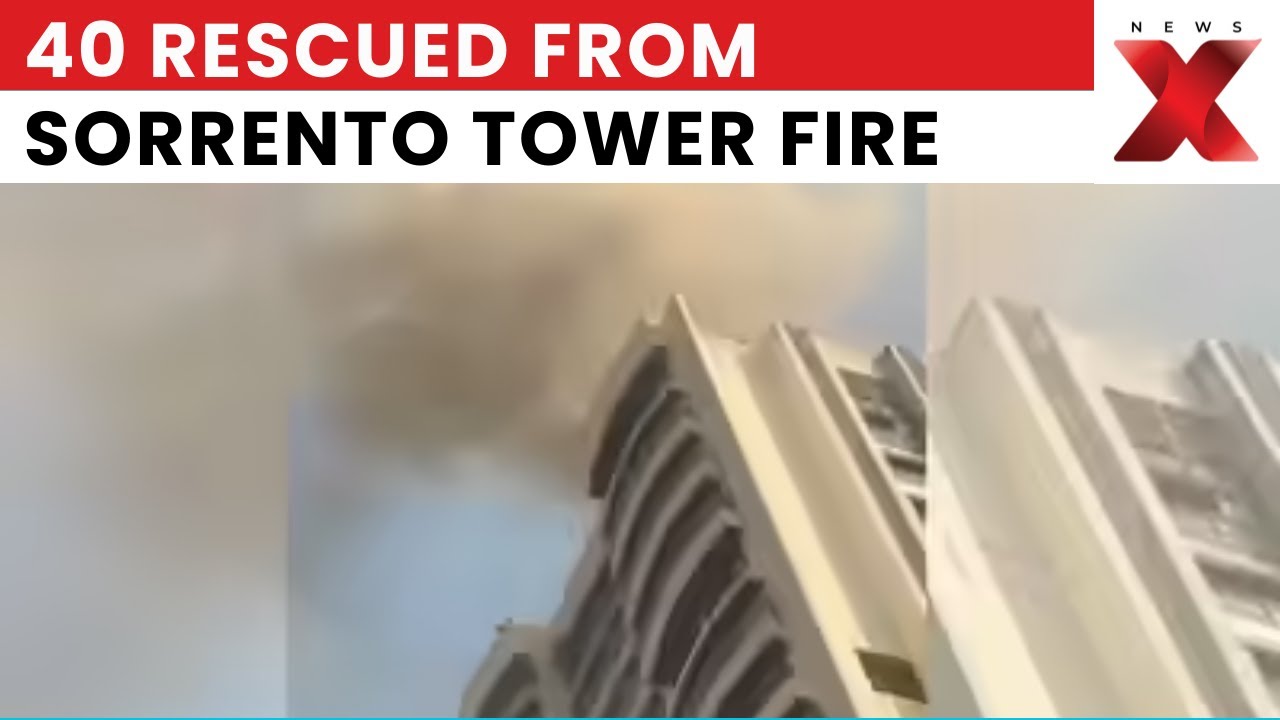 Andheri West Fire Update: Massive Fire at 23-Storey Sorrento Tower in Andheri West, Mumbai | NewsX