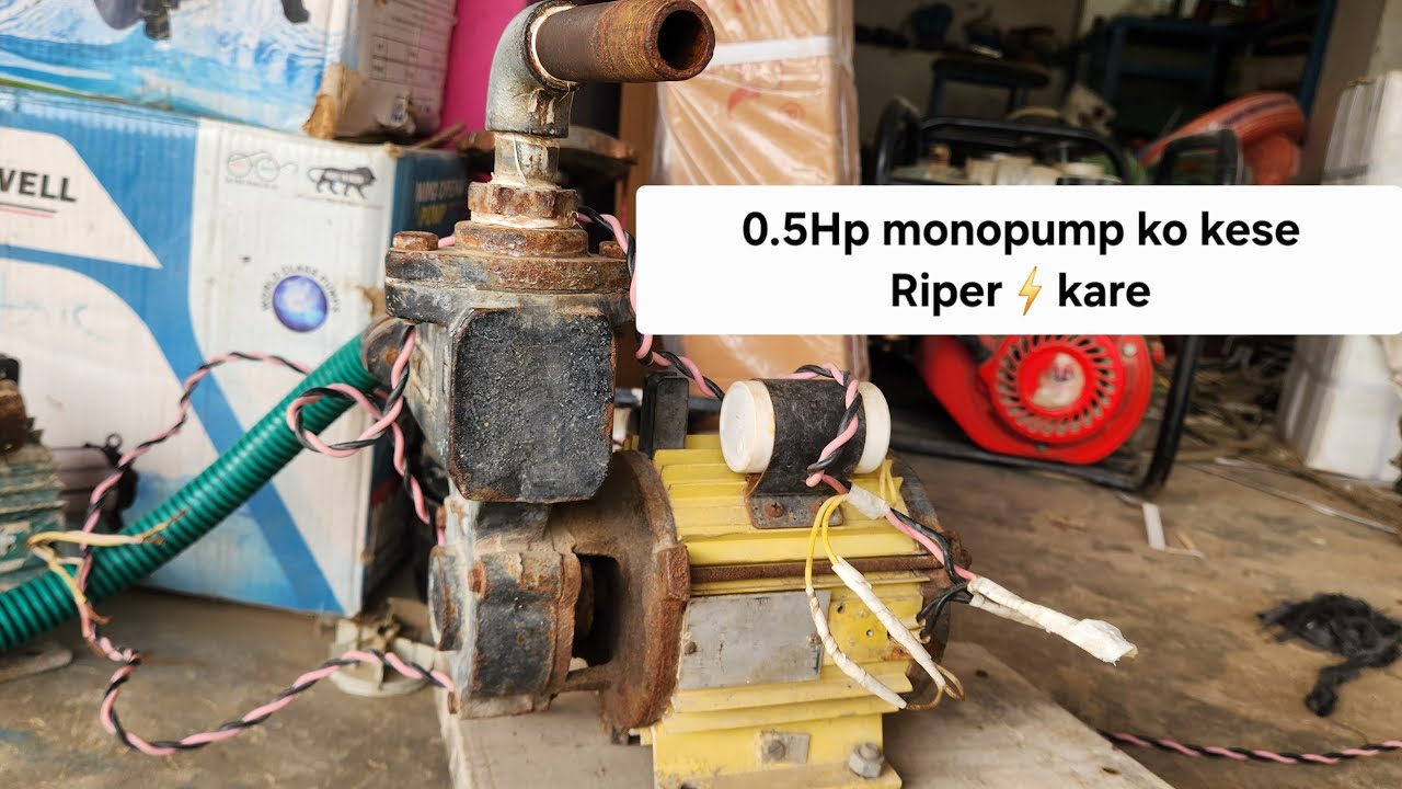“Motor Winding Guru” is live 0.5 hp monopump Riper⚡️⚡️⚡️ #live @MOTORWAINDINGGURU