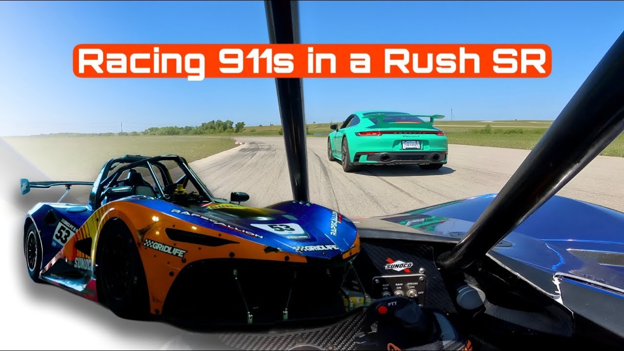 PORSCHE DRIVER TRIES A RUSH SR