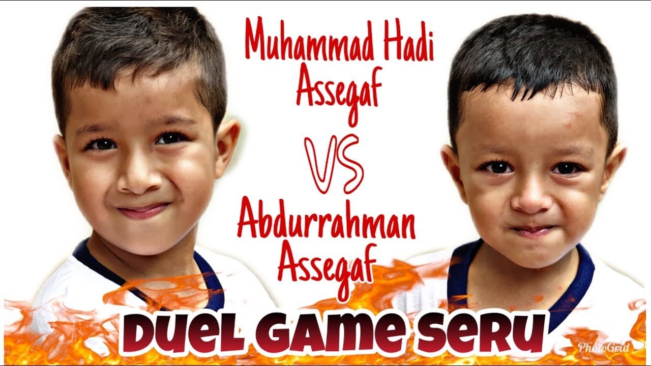 Aksi Duel Game Seru Muhammad Hadi Assegaf VS Abdurrachman Assegaf