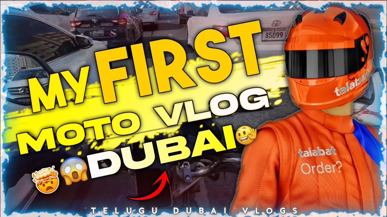 My First MotoVlog In Dubai | Shekar Dubai Vlogs