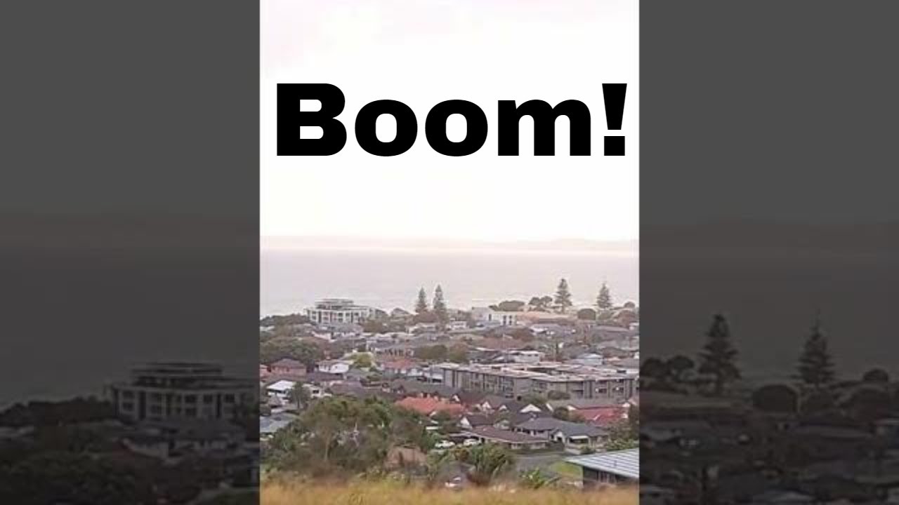 Nuclear Explosion seen from New Zealand!